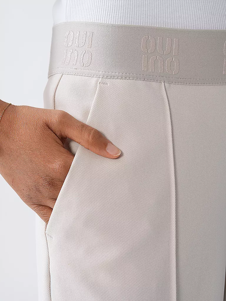 OUÍ | Marlenehose | creme