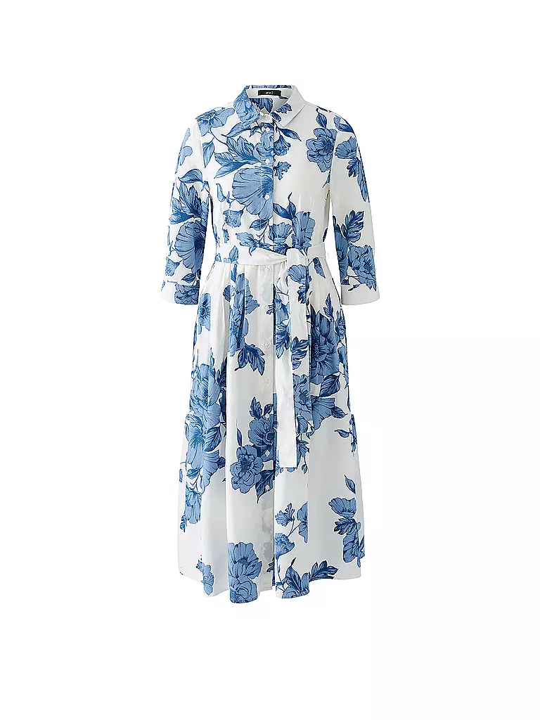 OUÍ | Midikleid  | blau