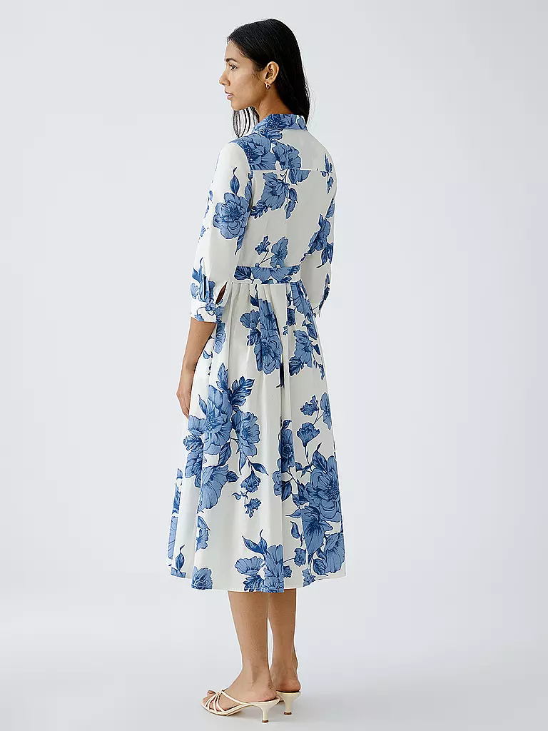 OUÍ | Midikleid  | blau