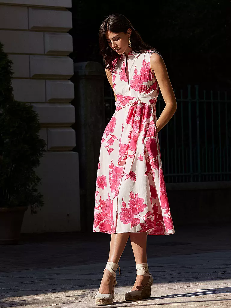 OUÍ | Midikleid  | pink