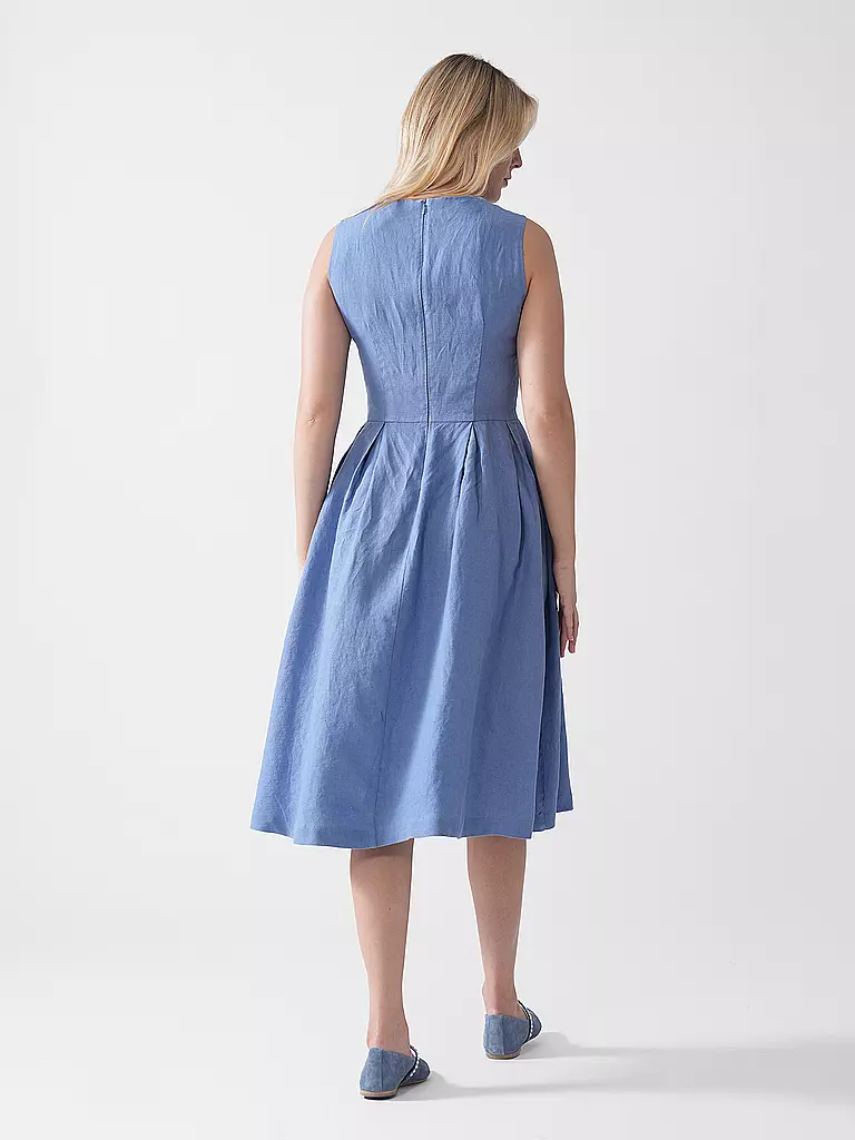 OUÍ | Midikleid | blau