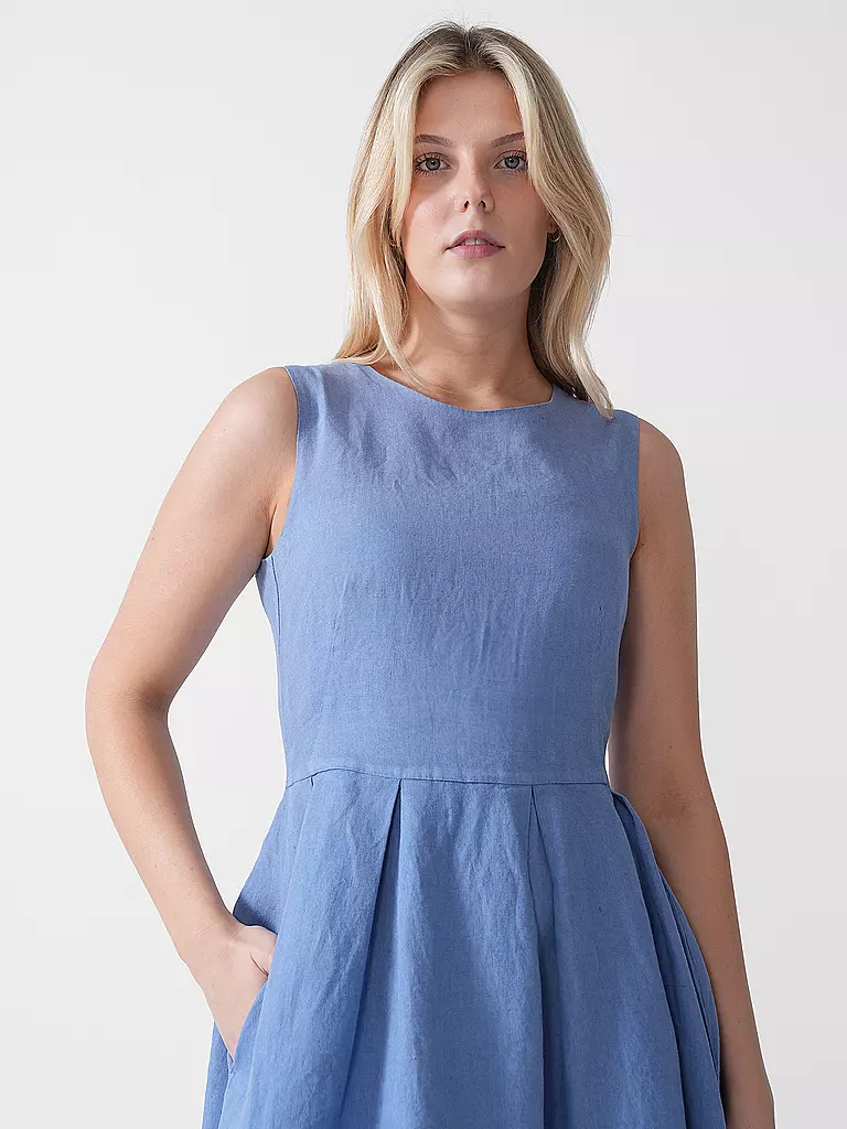 OUÍ | Midikleid | blau