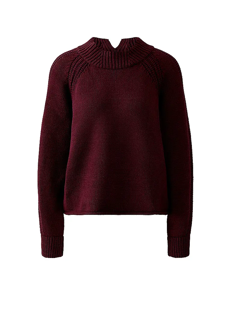 OUÍ | Pullover  | dunkelrot