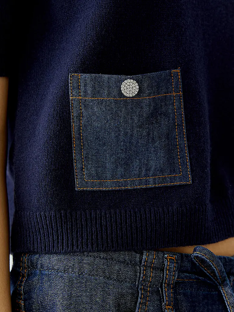OUÍ | Pullover  | dunkelblau