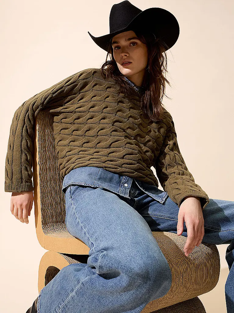 OUÍ | Pullover SIRAH | olive
