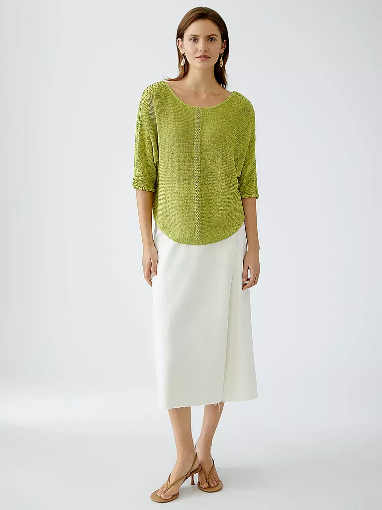 OUÍ | Pullover | hellgrün