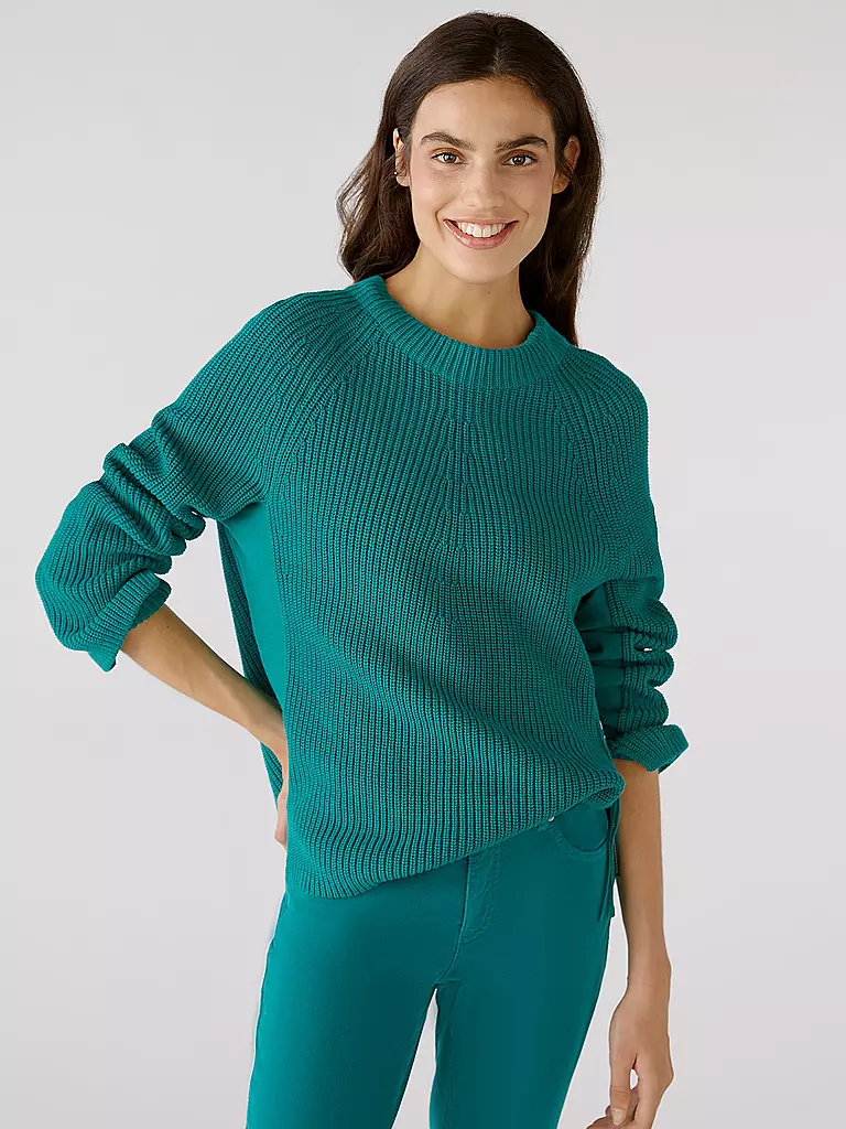 OUÍ | Pullover | petrol