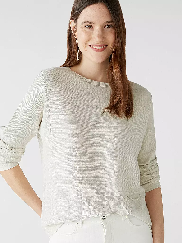 OUÍ | Pullover | creme