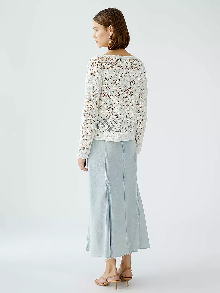 OUÍ | Pullover | weiss