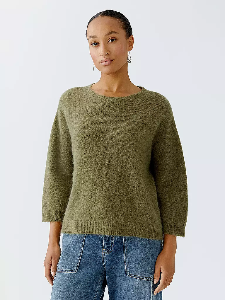 OUÍ | Pullover | olive