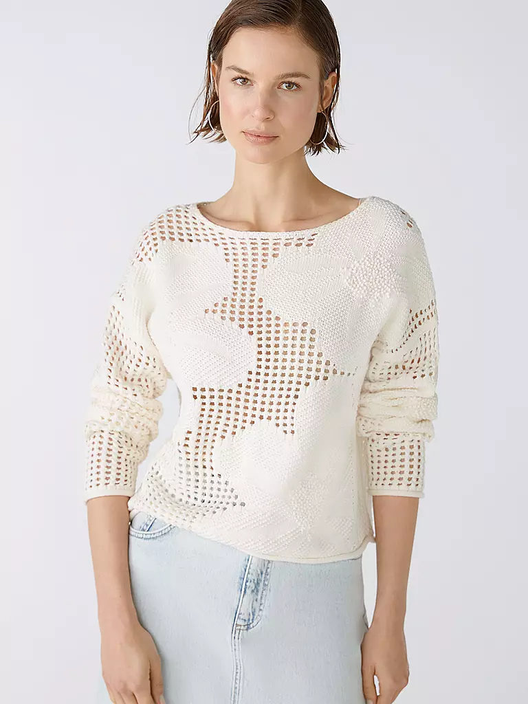 OUÍ | Pullover | creme