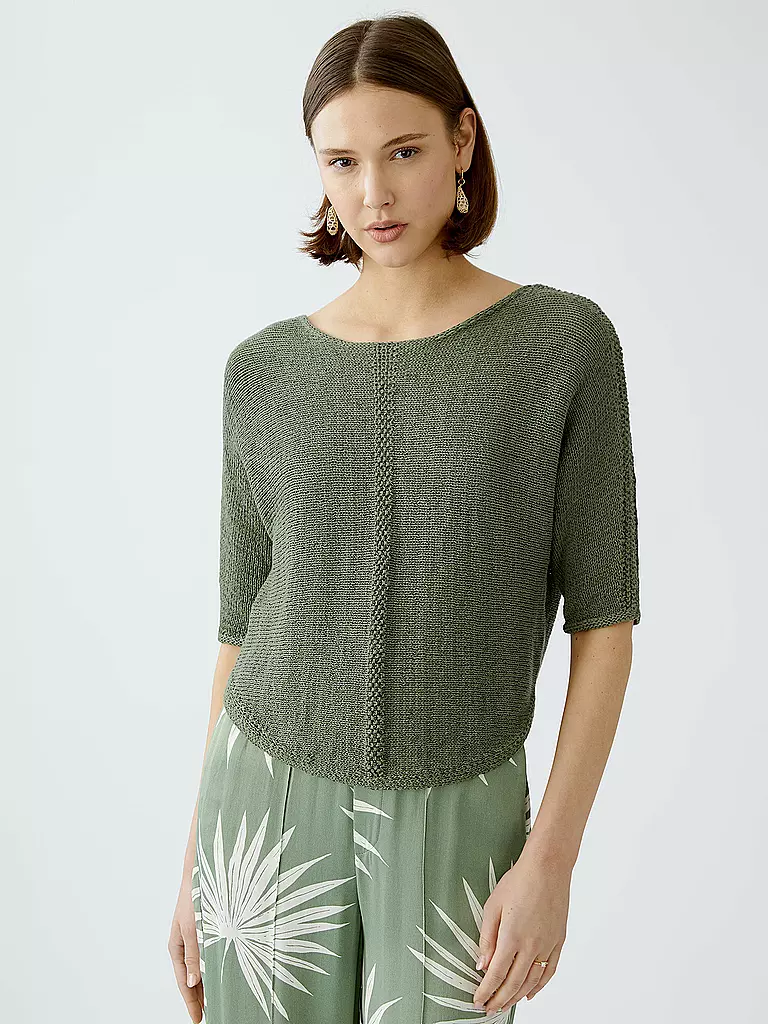 OUÍ | Pullover | hellgrün