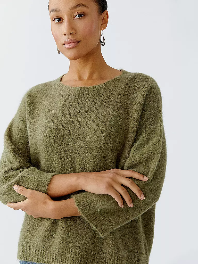 OUÍ | Pullover | olive