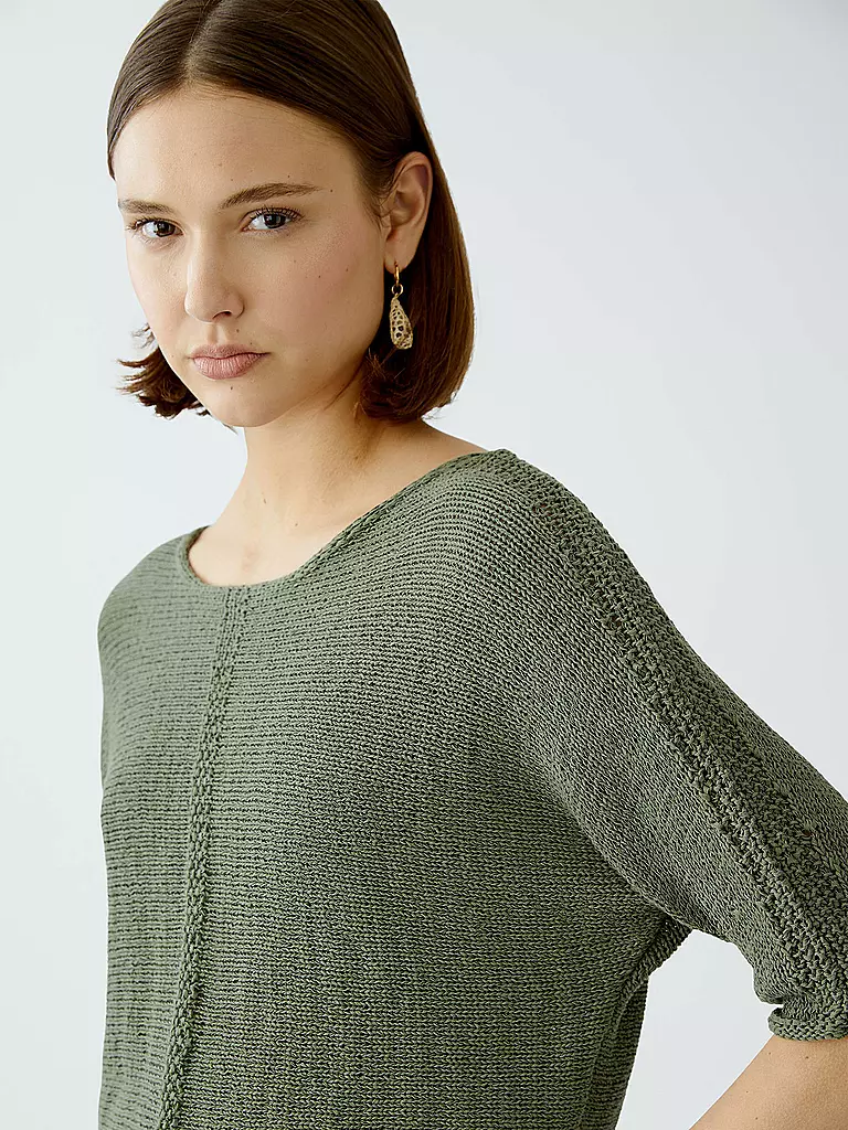 OUÍ | Pullover | hellgrün