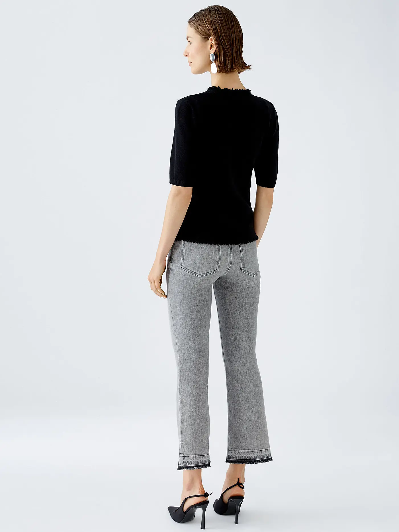 OUÍ | Pullover | schwarz