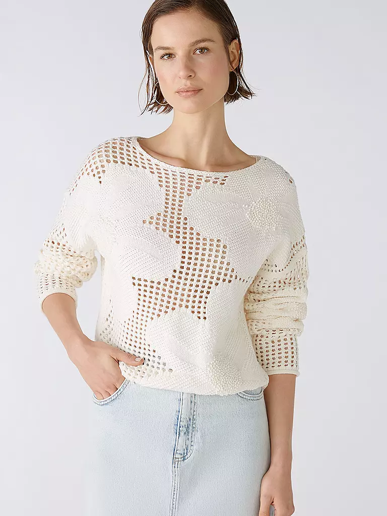 OUÍ | Pullover | creme