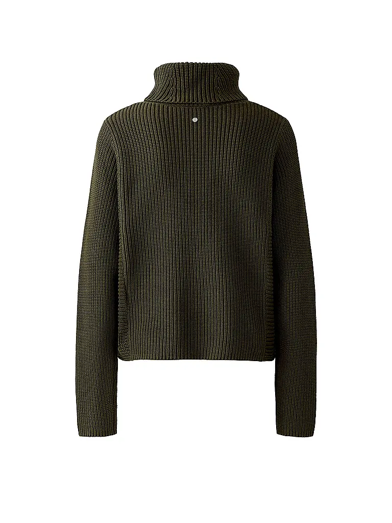 OUÍ | Rollkragenpullover  | Olive