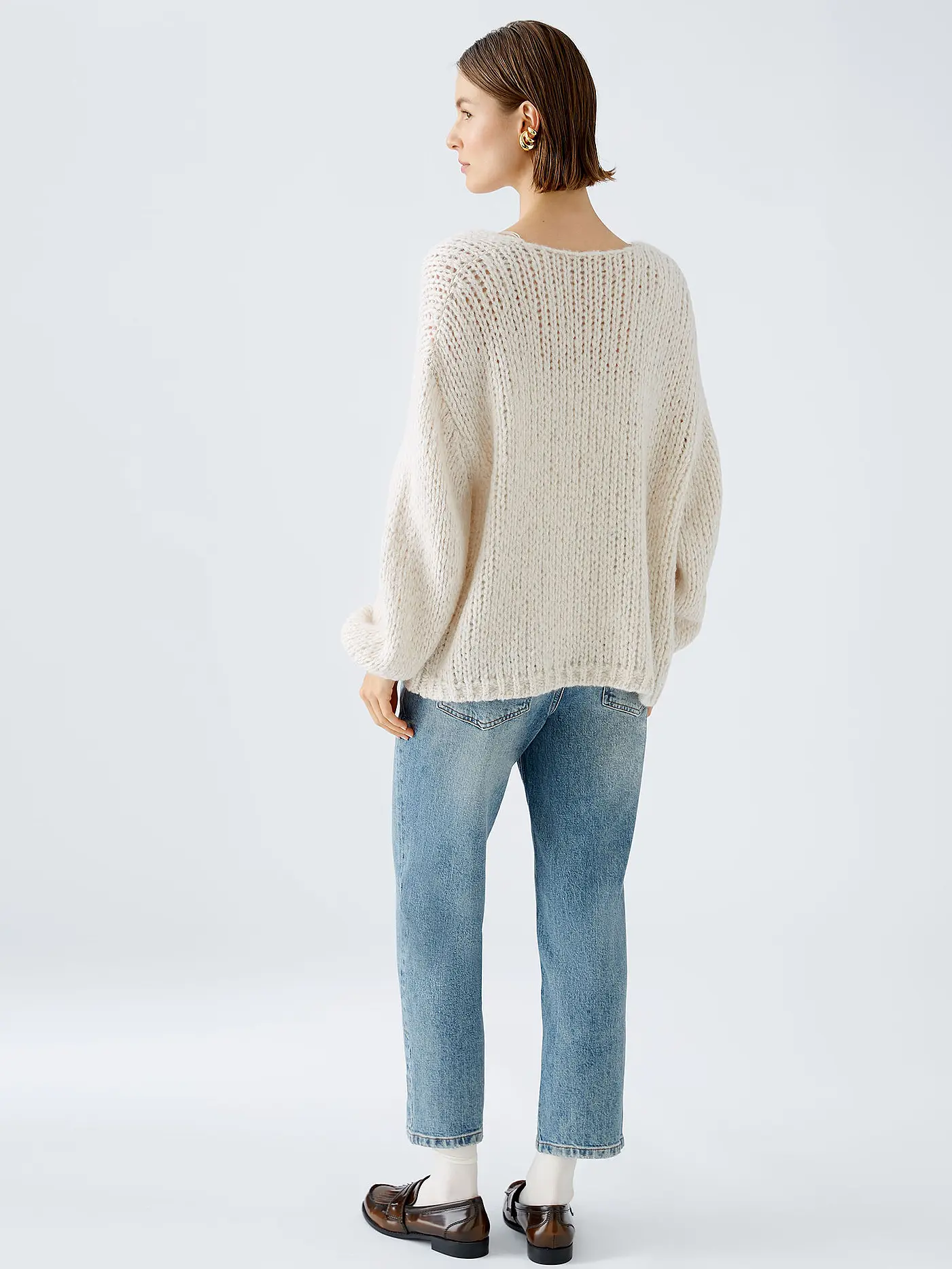 OUÍ | Strickjacke | beige