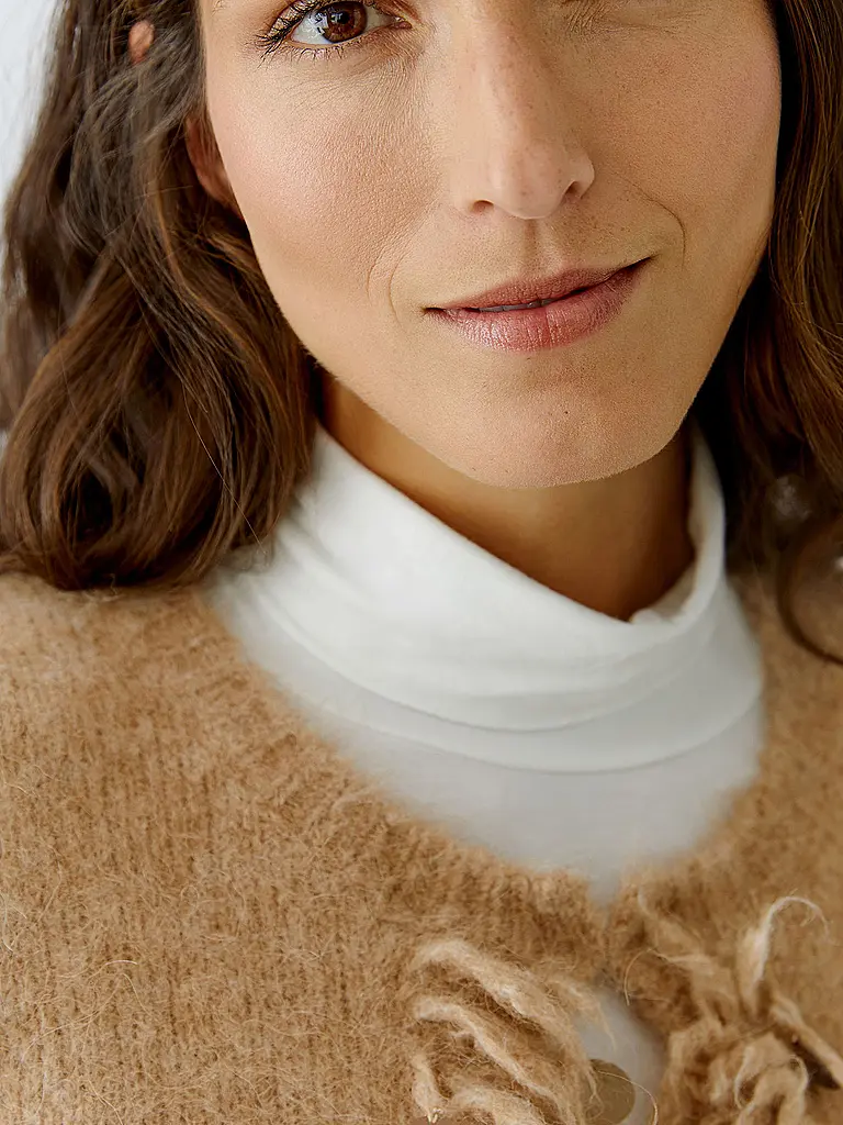 OUÍ | Strickjacke | Beige