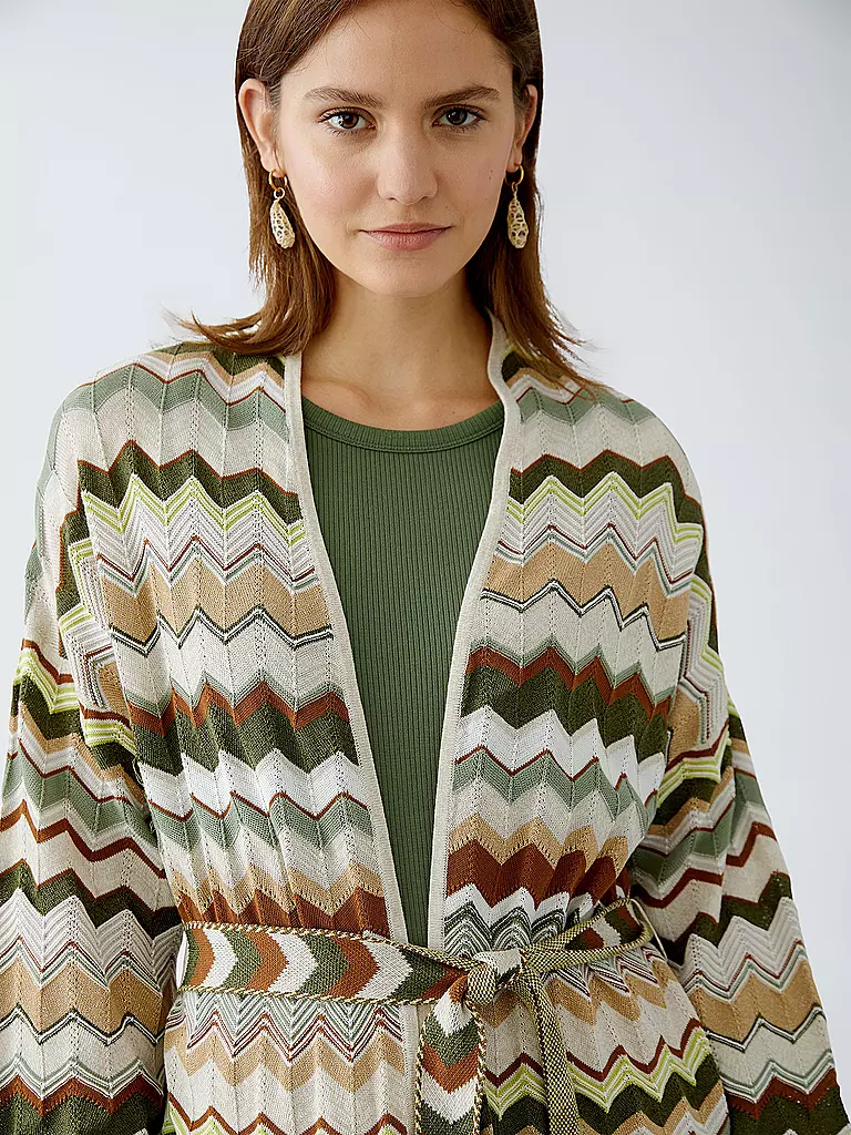 OUÍ | Strickmantel | bunt