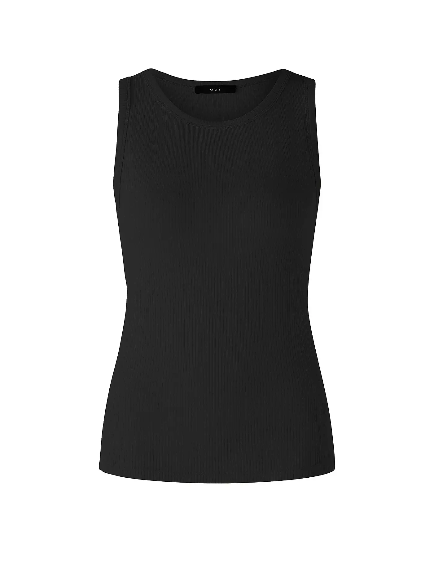 OUÍ | Top | schwarz