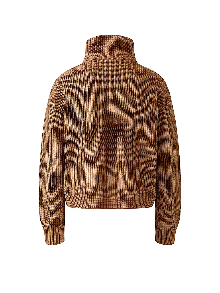 OUÍ | Troyer Pullover  | camel