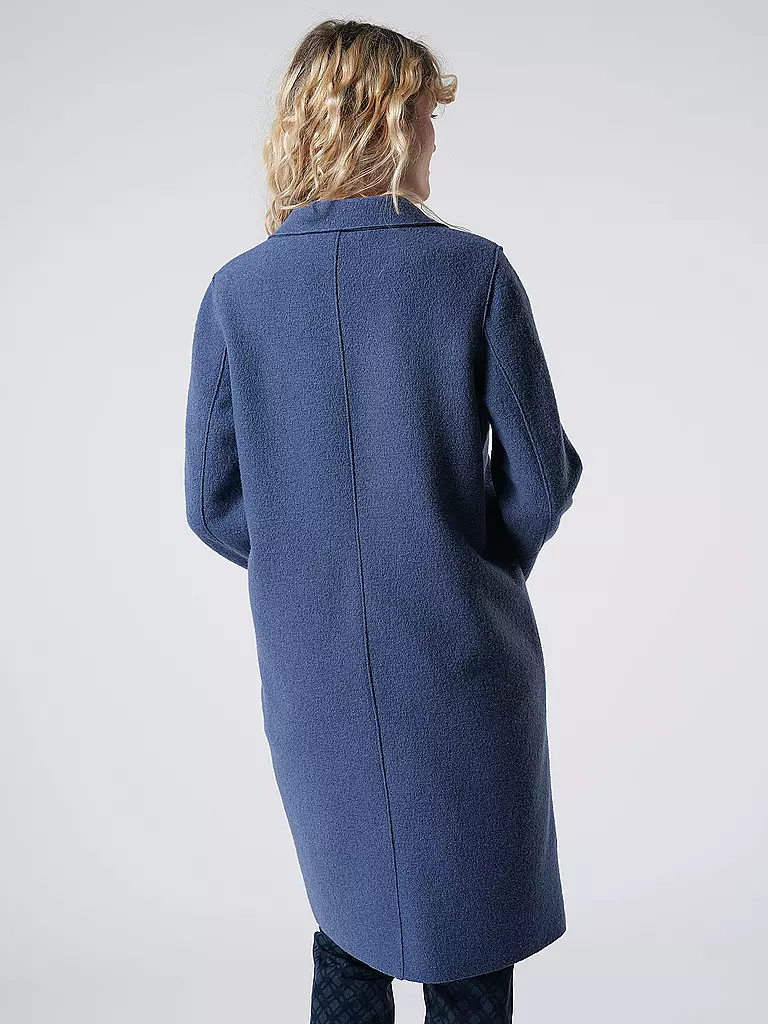OUÍ | Wollmantel | blau