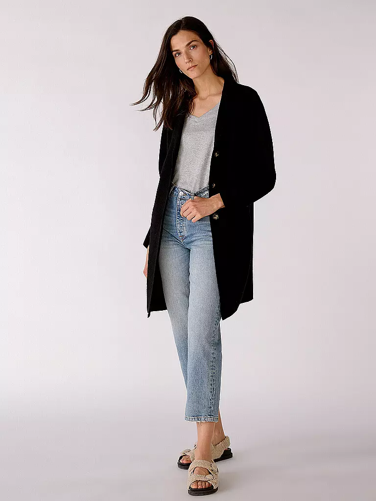 OUÍ | Wollmantel | creme