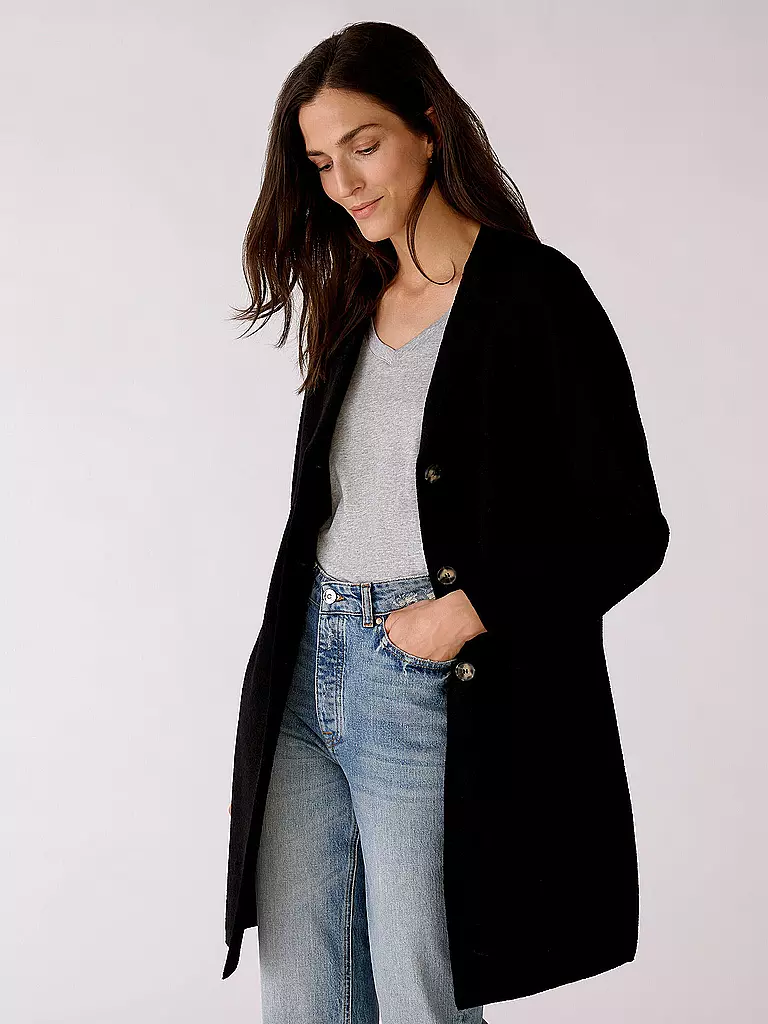OUÍ | Wollmantel | creme