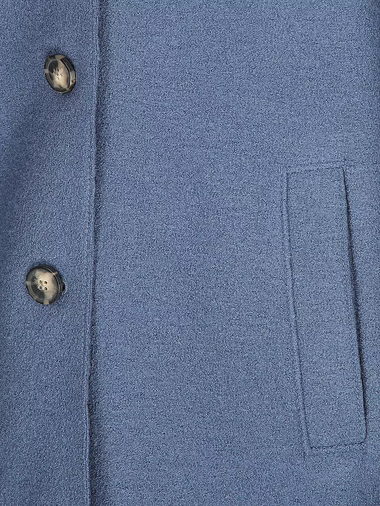 OUÍ | Wollmantel | blau
