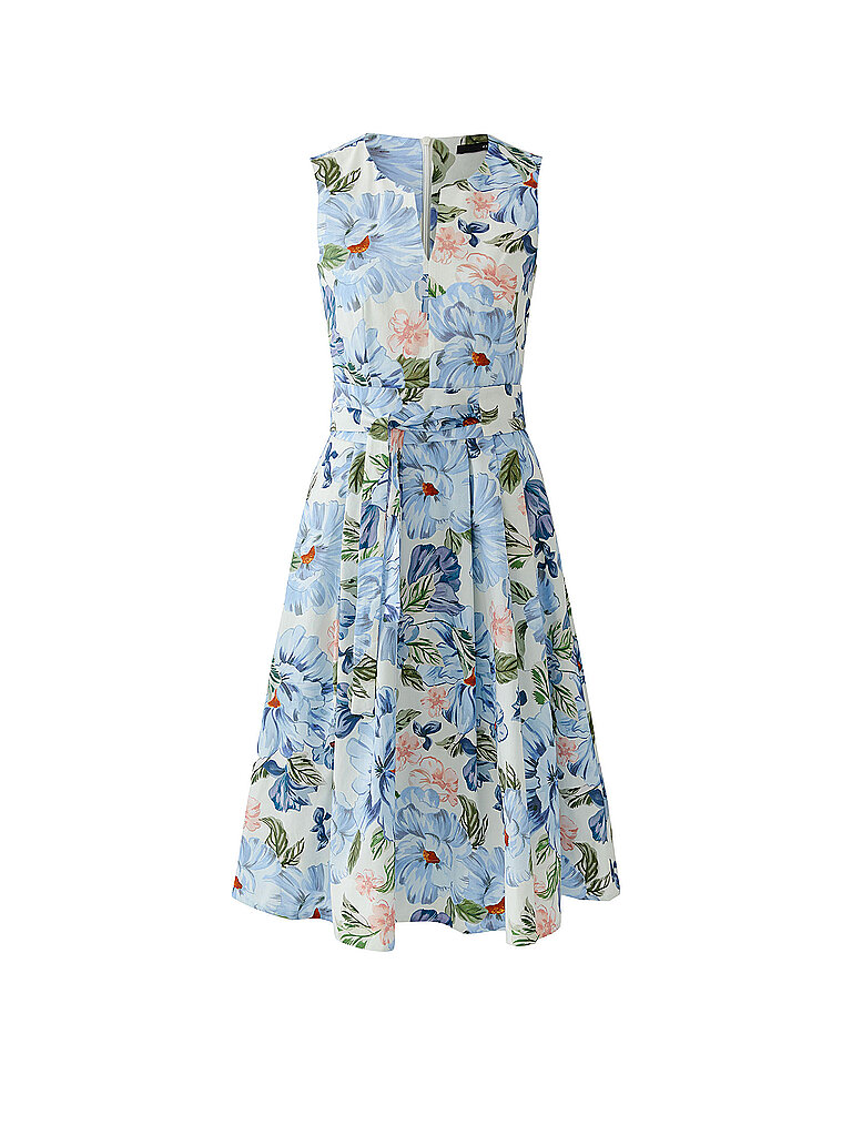 OUÍ Midikleid blau | 34