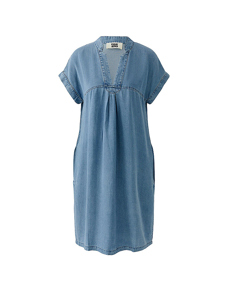 OUÍ Midikleid blau | 34