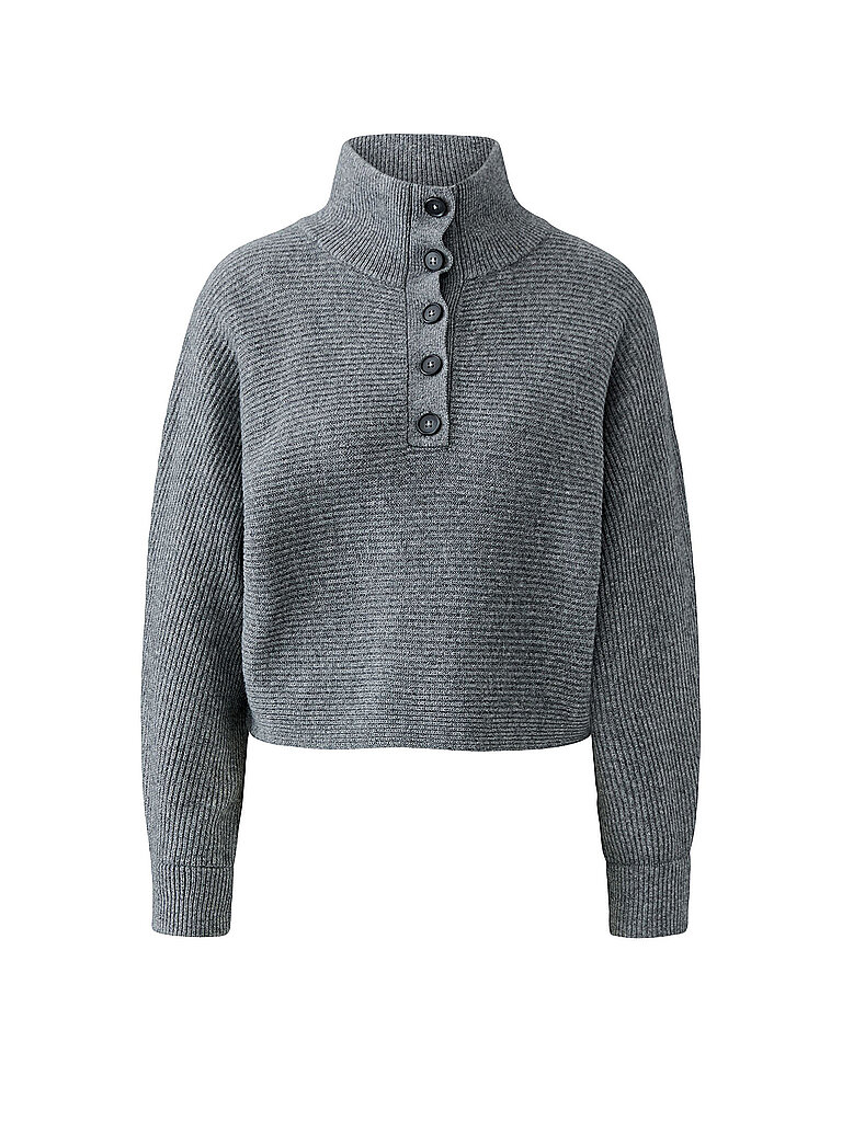 OUÍ Troyer Pullover grau | 42