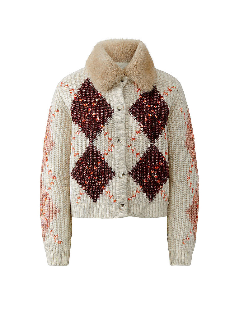 OUÍ Strickjacke beige | 34