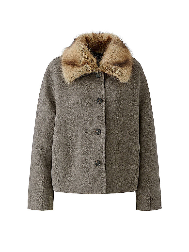 OUÍ Jacke braun | 42