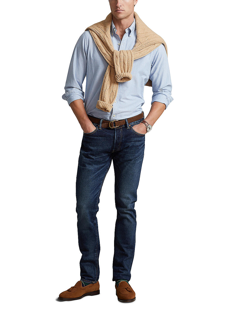 POLO RALPH LAUREN | Hemd Slim-Fit | blau