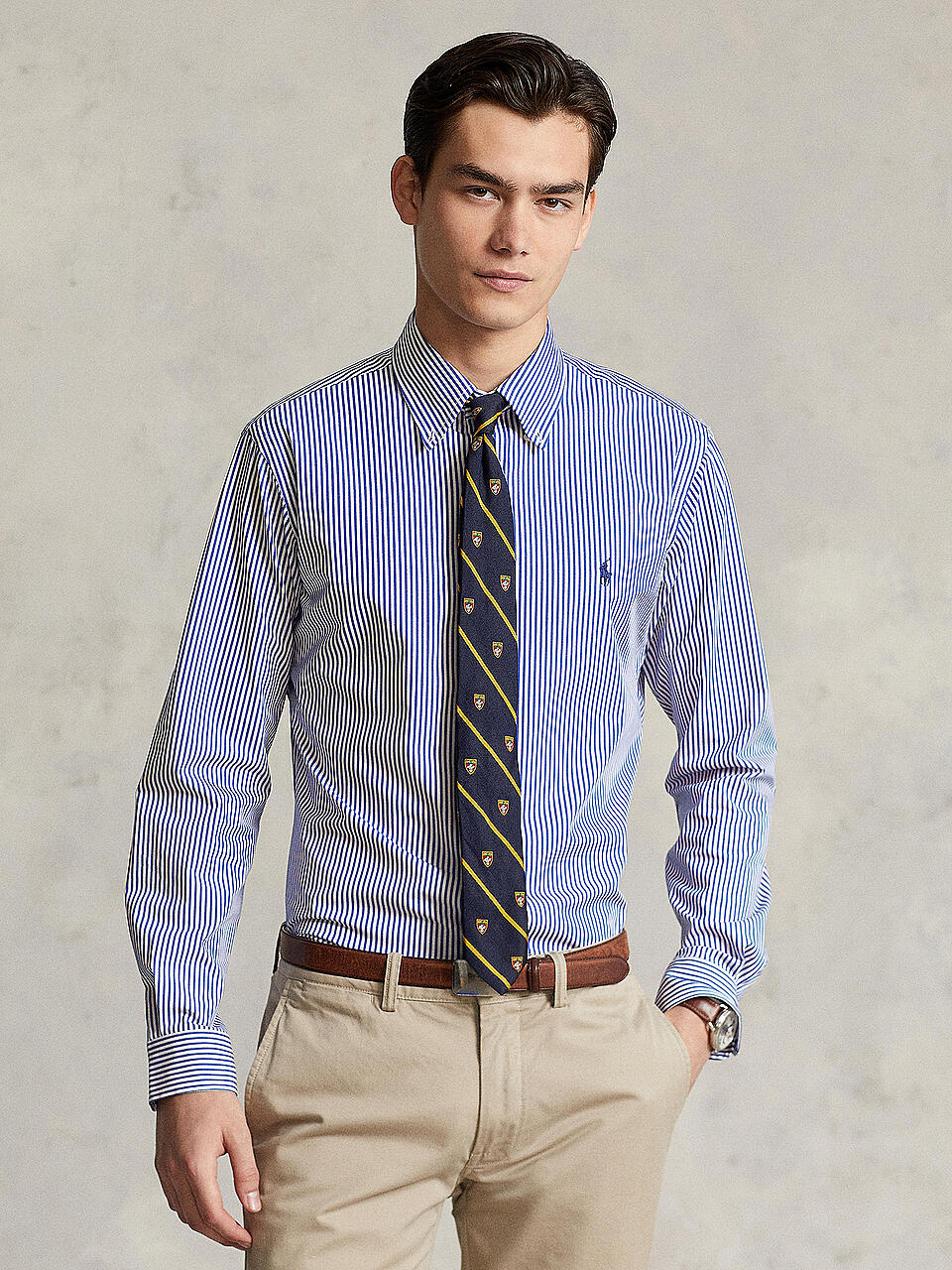 POLO RALPH LAUREN | Hemd Custom Fit | blau