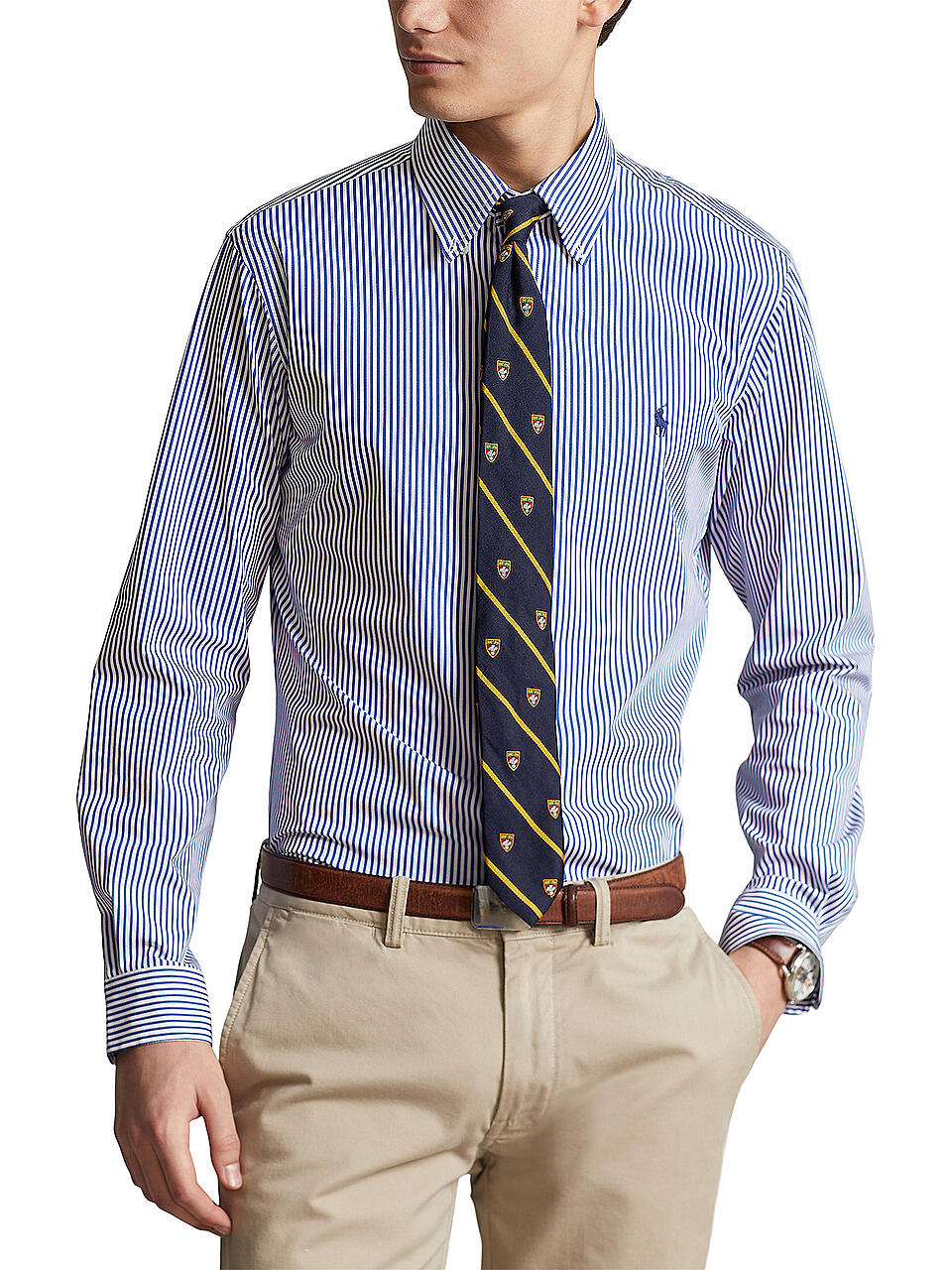 POLO RALPH LAUREN | Hemd Custom Fit | blau