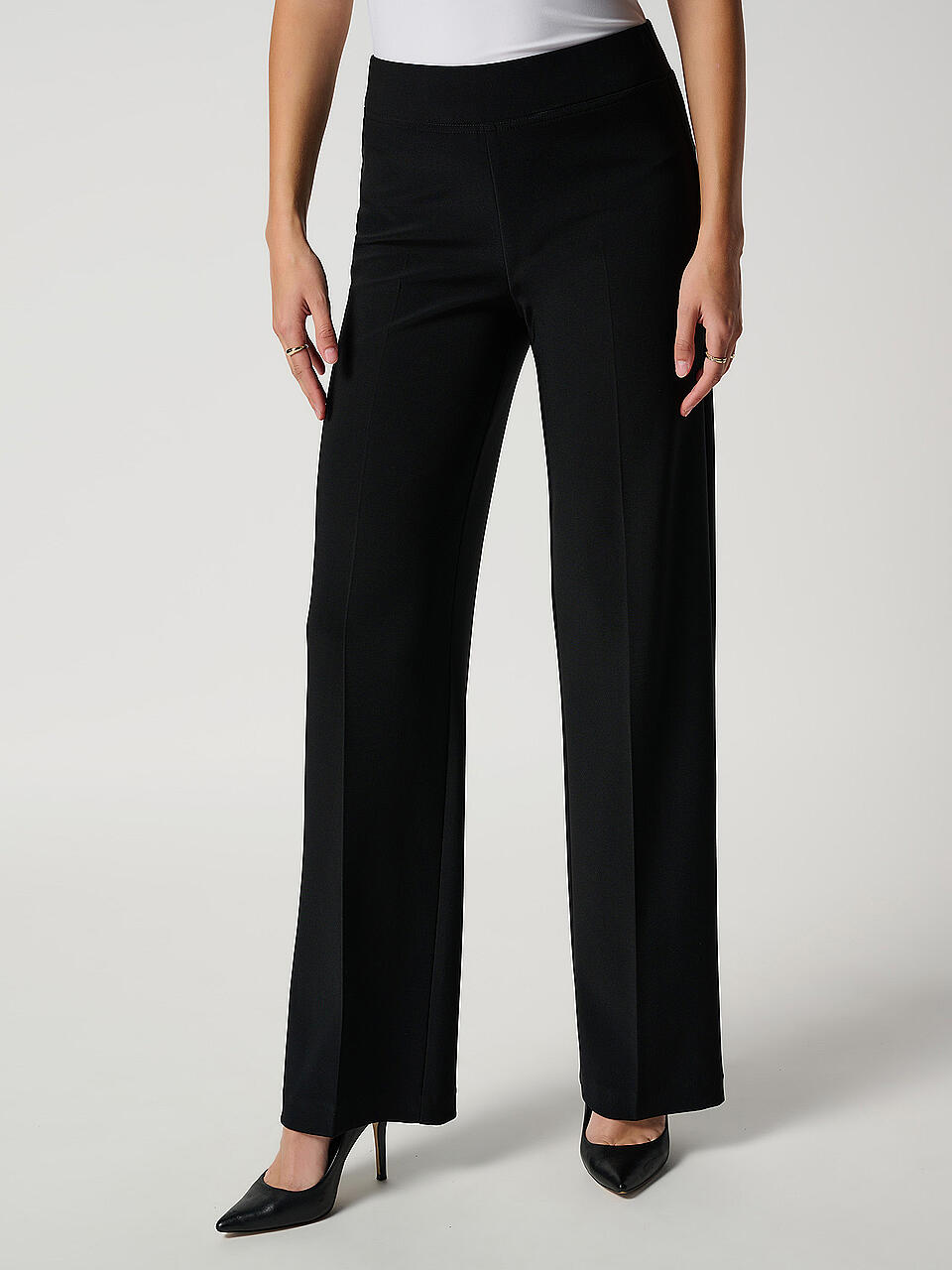 JOSEPH RIBKOFF Hose Wide Leg schwarz