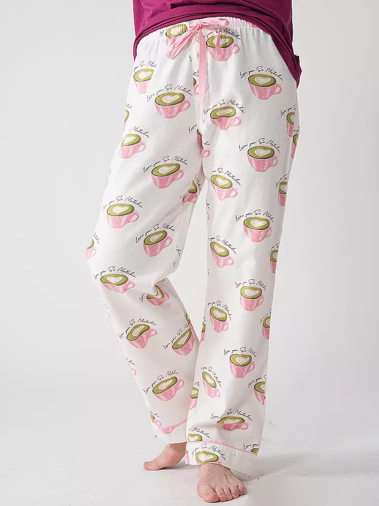 P.J.SALVAGE | Pyjamahose | weiss