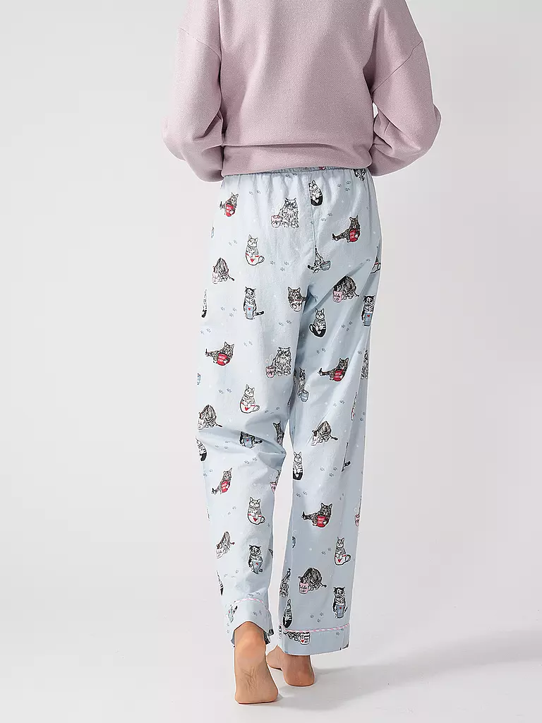 P.J.SALVAGE | Pyjamahose | hellblau