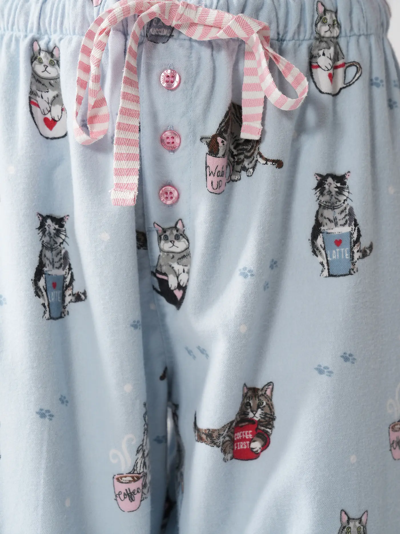P.J.SALVAGE | Pyjamahose | hellblau