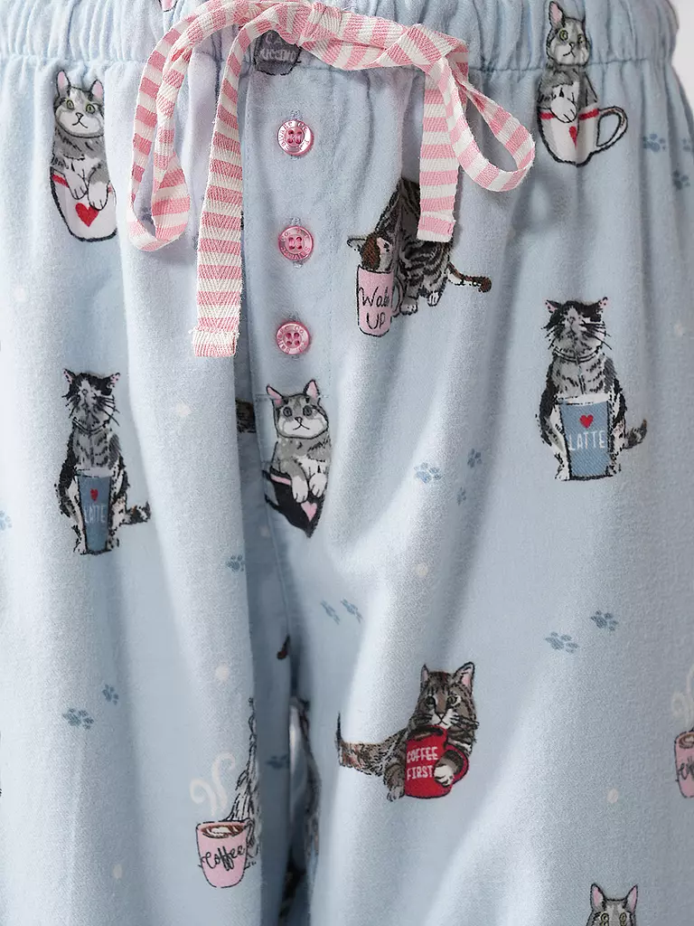 P.J.SALVAGE | Pyjamahose | hellblau