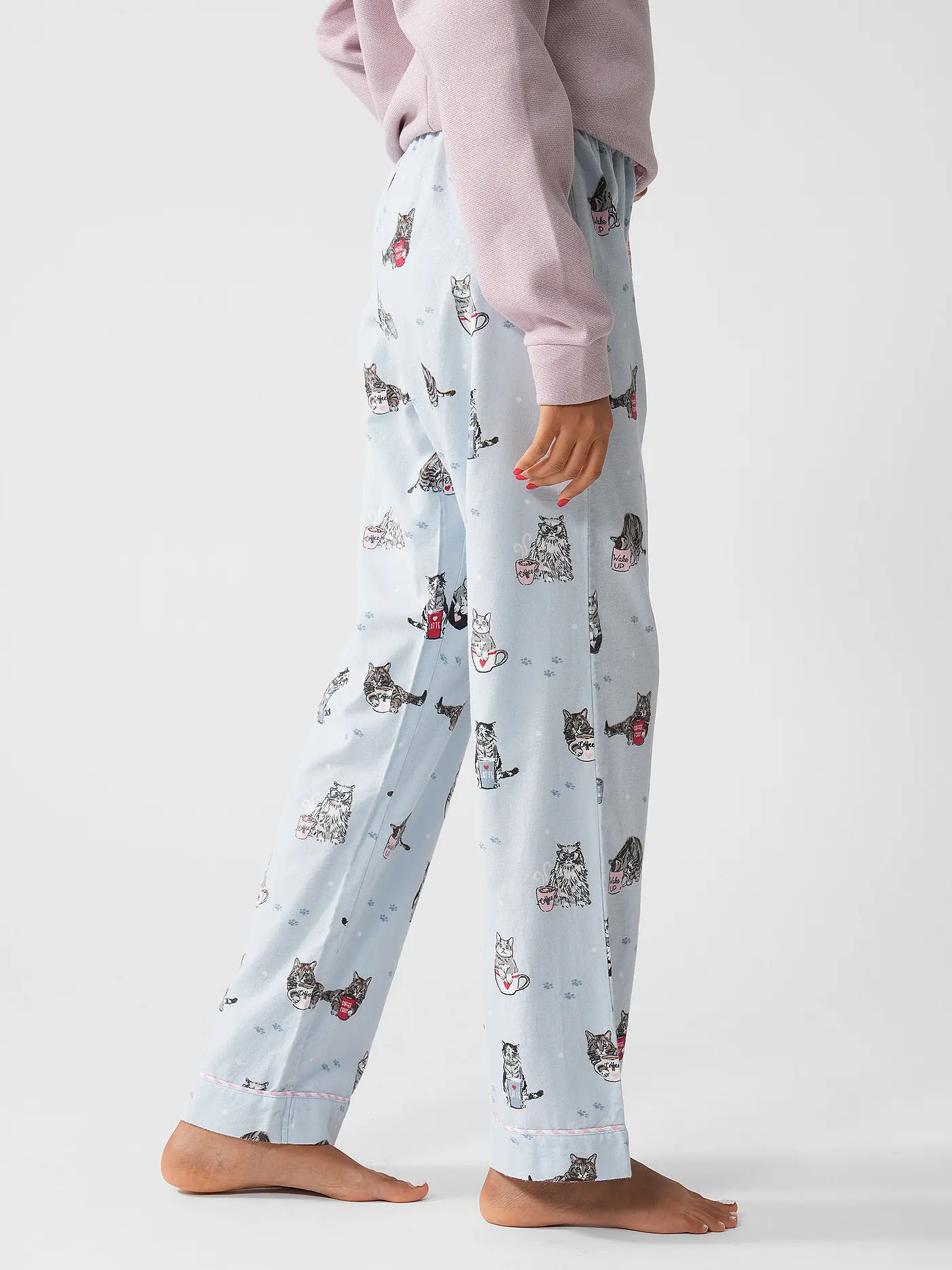 P.J.SALVAGE | Pyjamahose | hellblau