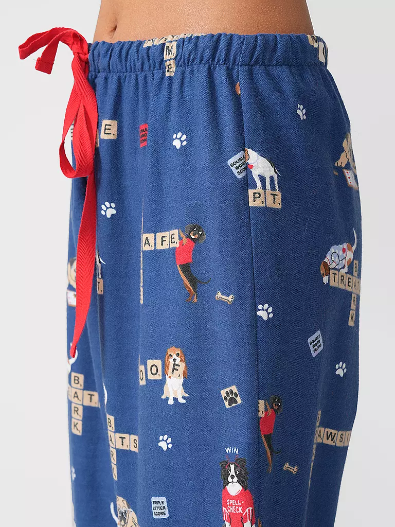 P.J.SALVAGE | Pyjamahose | blau