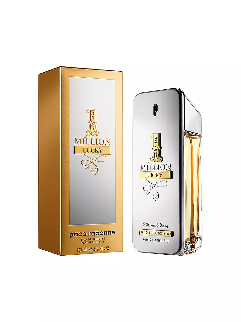 PACO RABANNE | 1 Million Lucky Eau de Toilette Spray 200ml | transparent