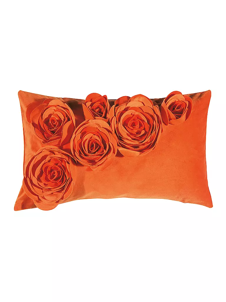 PAD | Kissenhülle FLORAL 30x50cm Orange | orange