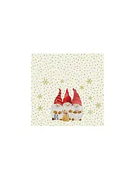 PAPER-PRODUCTS | Weihnachts-Servietten 33x33cm  | Creme