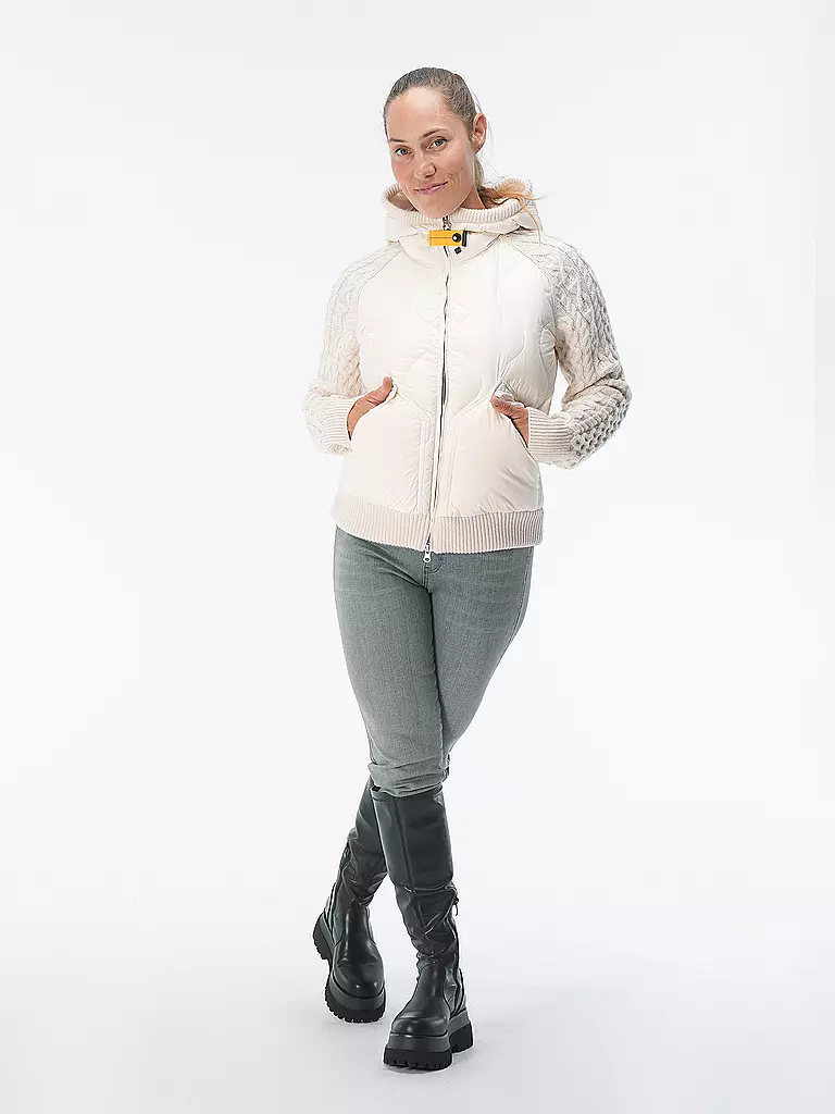 PARAJUMPERS | Daunen-Steppjacke | creme