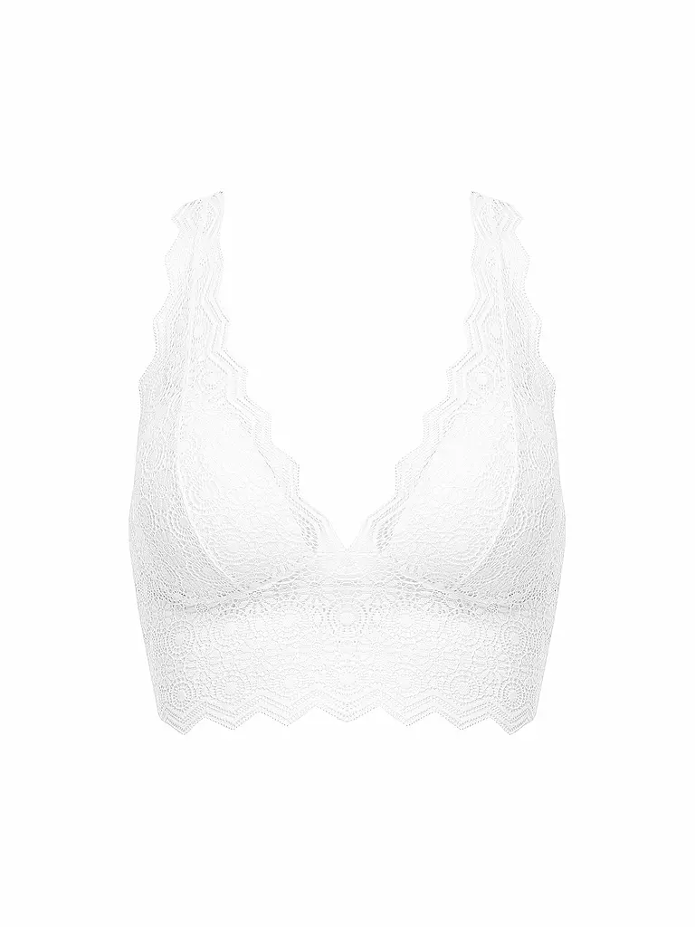 PASSIONATA | Bustier gefüttert (ohne Bügel) "Georgia" (Weiss) | weiss